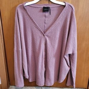 Urban Outfitteres Button Up Front Long Sleeve